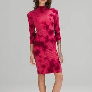 🌸  LULULEMON LAB  Wool
Blend Tie Dye Dress  🌸
